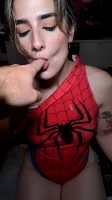 Feed Spidergirl Your Cum
